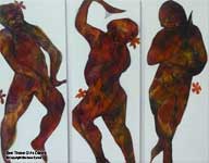See Those Girls Dance - Painting